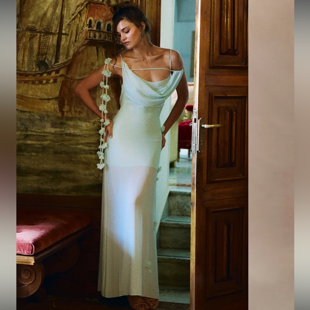 Meshki White Maxi Dress